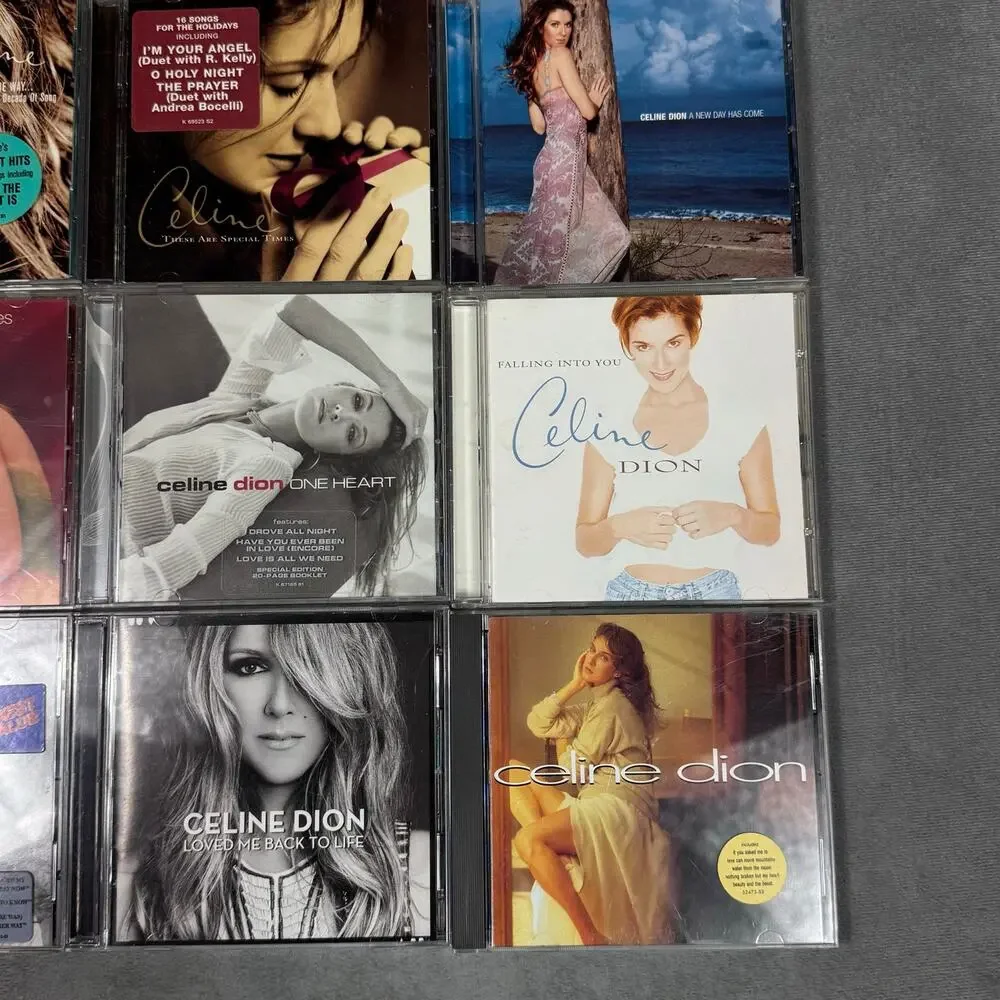 Celine Dion Lot of 10